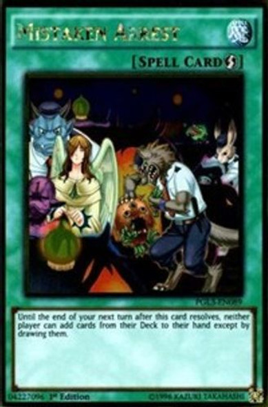 PGL3-EN089 Mistaken Arrest (Gold Rare) <1st>