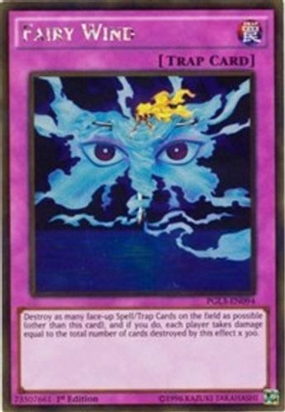 PGL3-EN094 Fairy Wind (Gold Rare) <1st>