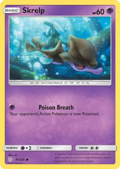 SM12-CEC-091/236C Skrelp (Reverse Holo)