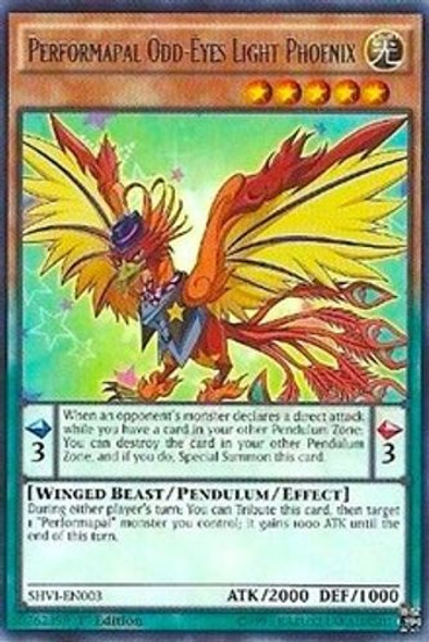 SHVI-EN003 Performapal Odd-Eyes Light Phoenix (Rare) <Unl>