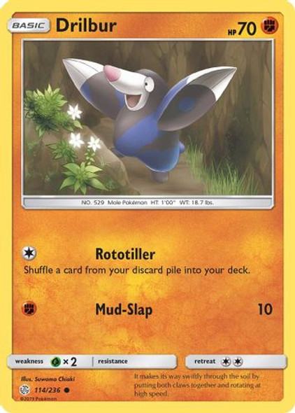 SM12-CEC-114/236C Drilbur (Reverse Holo)