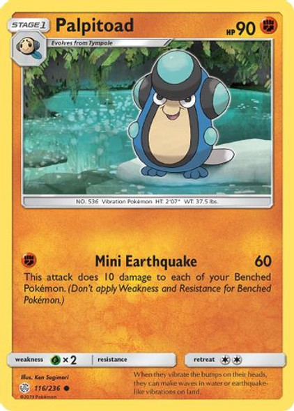 SM12-CEC-116/236C Palpitoad (Reverse Holo)
