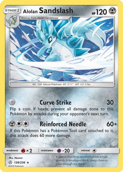 SM12-CEC-138/236R Alolan Sandslash (Reverse Holo)