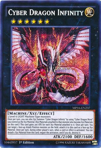 MP16-EN237 Cyber Dragon Infinity (Secret Rare) <1st>