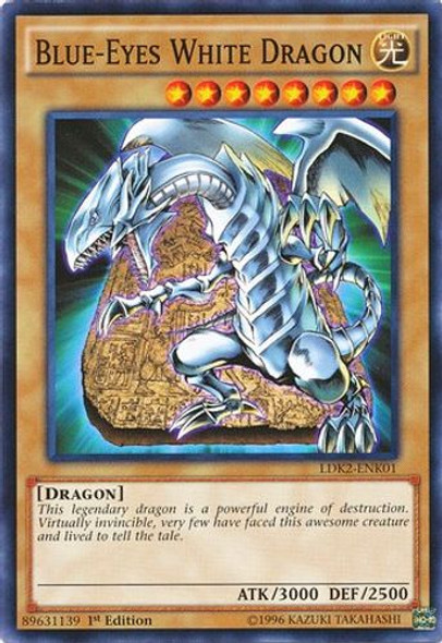 LDK2-ENK01-VER4 Blue-Eyes White Dragon (Version 4) (Common) <Unl>