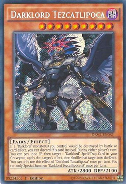 DESO-EN031 Darklord Tezcatlipoca (Secret Rare) <1st>