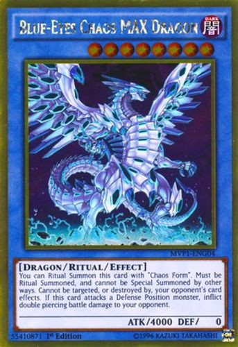 MVP1-ENG04 Blue-Eyes Chaos MAX Dragon (Gold Rare) <1st>