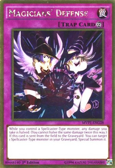MVP1-ENG28 Magicians' Defense (Gold Rare) <1st>