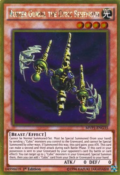 MVP1-ENG35 Buster Gundil the Cubic Behemoth (Gold Rare) <1st>