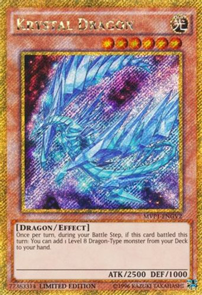 MVP1-ENGV2 Krystal Dragon (Gold Secret Rare) <Ltd>