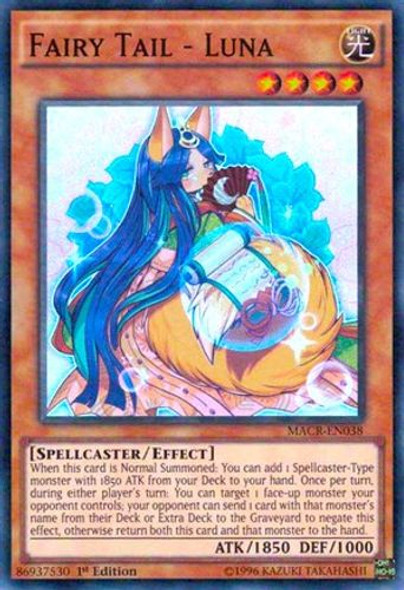 MACR-EN038 Fairy Tail - Luna (Super Rare) <Unl>