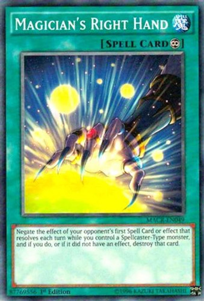 MACR-EN049 Magician's Right Hand (Common) <1st>