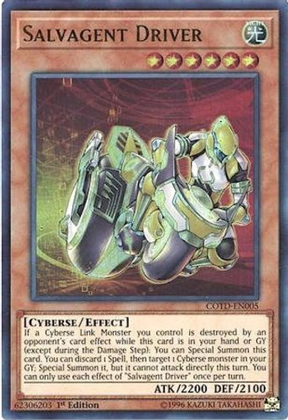 COTD-EN005 Salvagent Driver (Ultra Rare) <1st>