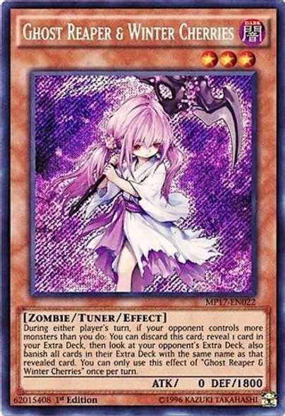 MP17-EN022 Ghost Reaper & Winter Cherries (Secret Rare) <1st>