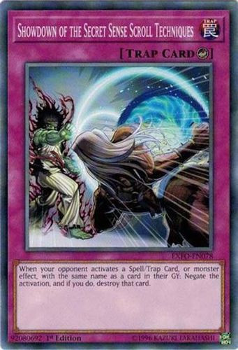 EXFO-EN078 Showdown of the Secret Sense Scroll Techniques (Common) <1st>