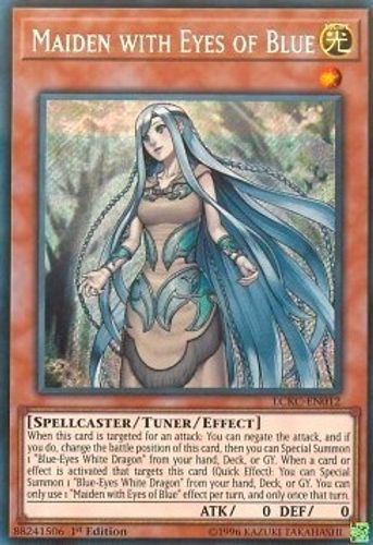 LCKC-EN012 Maiden with Eyes of Blue (Secret Rare) <Unl>