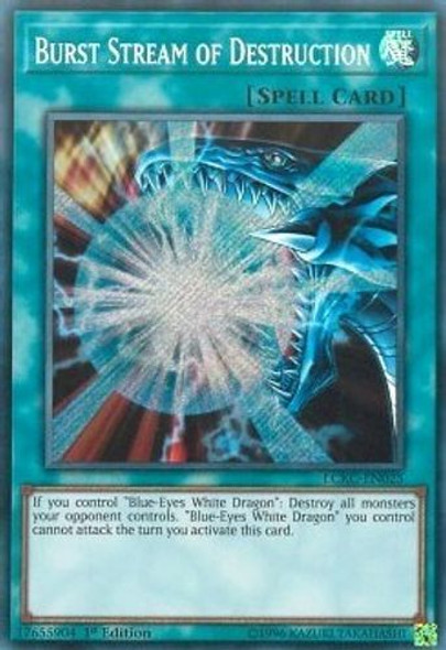 LCKC-EN025 Burst Stream of Destruction (Secret Rare) <1st>