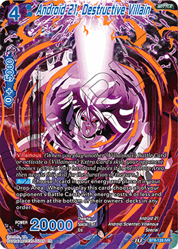 BT08-128IVR Android 21, Destructive Villain