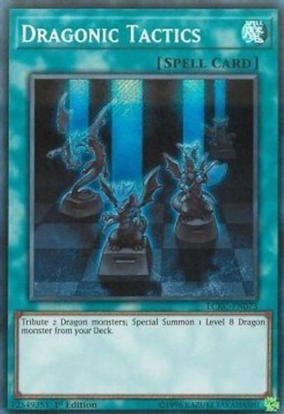 LCKC-EN073 Dragonic Tactics (Secret Rare) <1st>