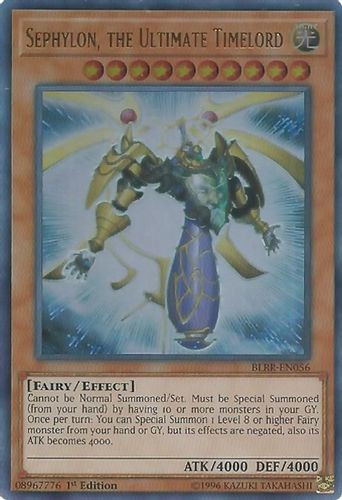 BLRR-EN056 Sephylon, the Ultimate Timelord (Ultra Rare) <1st>