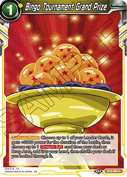 BT08-085C Bingo Tournament Grand Prize Foil