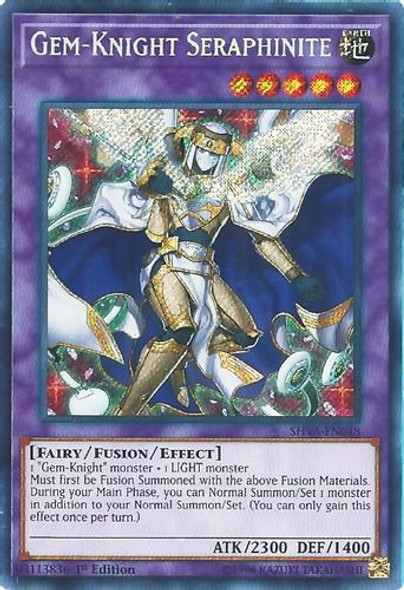 SHVA-EN048 Gem-Knight Seraphinite (Secret Rare) <1st>