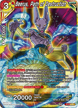 P-173PR Beerus, Path of Destruction