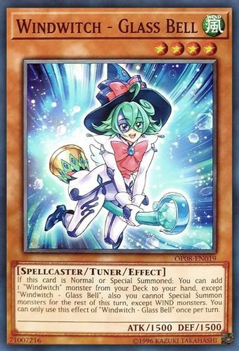 OP08-EN019 Windwitch - Glass Bell (Common) <Unl>