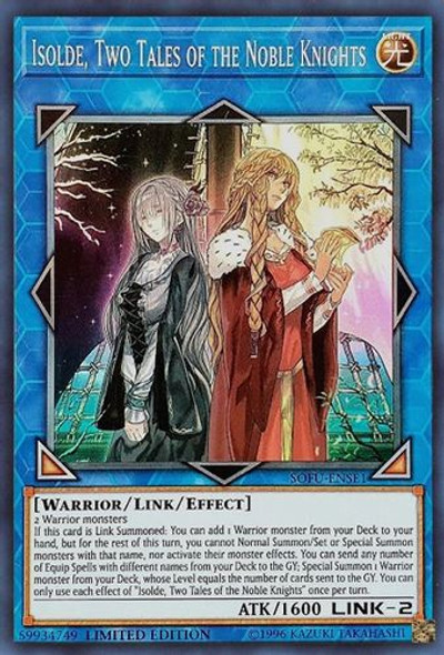 SOFU-ENSE1 Isolde, Two Tales of the Noble Knights (Super Rare) <Ltd>