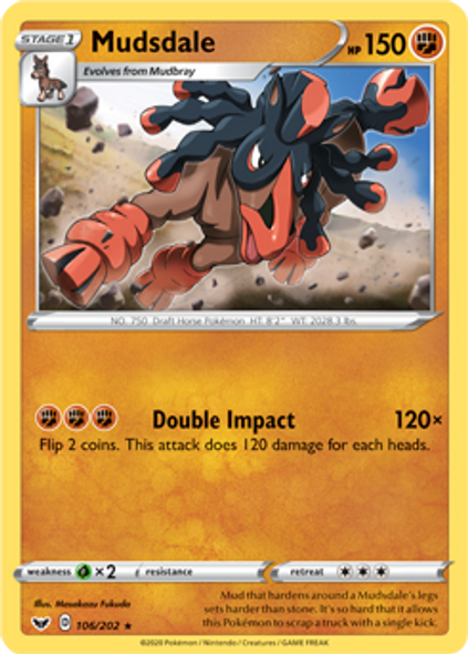 [SWSH01][SSH-106/202R] Mudsdale