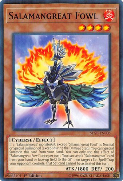 SDSB-EN005 Salamangreat Fowl (Common) <1st>