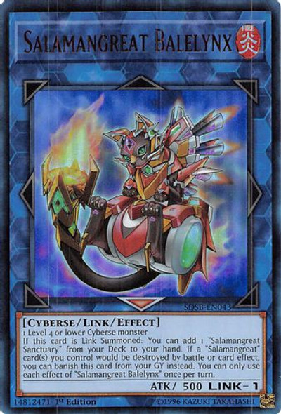 SDSB-EN043 Salamangreat Balelynx (Ultra Rare) <1st>