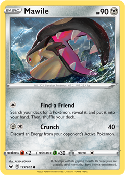 [SWSH01][SSH-129/202C] Mawile