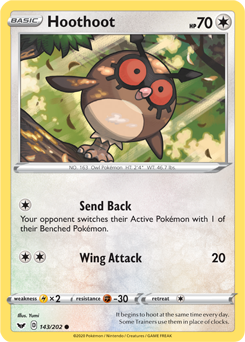 [SWSH01][SSH-143/202C] Hoothoot