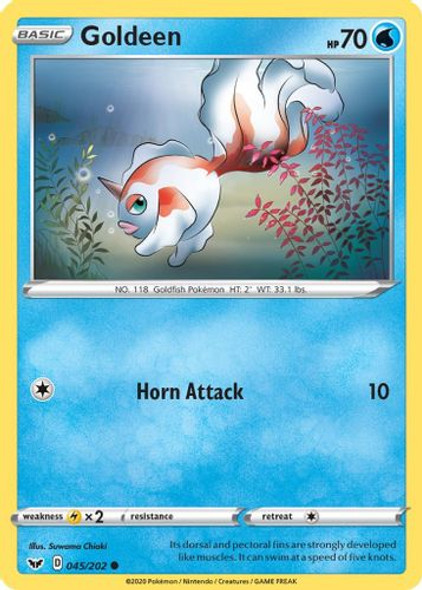 [SWSH01][SSH-045/202C] Goldeen (Reverse Holo)