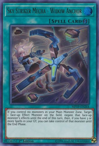 MP19-EN264 Sky Striker Mecha - Widow Anchor (Ultra Rare) <1st>