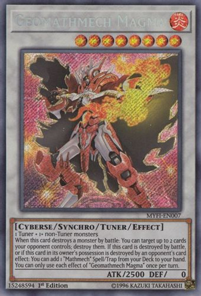 MYFI-EN007 Geomathmech Magma (Secret Rare) <1st>