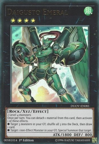 DUOV-EN081 Daigusto Emeral (Ultra Rare) <1st>