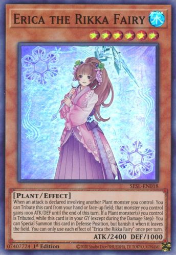 SESL-EN018 Erica the Rikka Fairy (Super Rare) <1st>