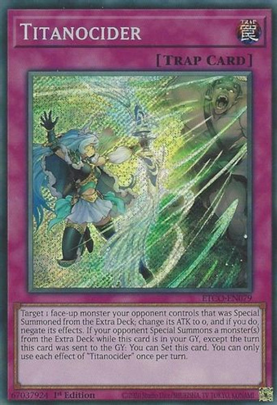 ETCO-EN079 Titanocider (Secret Rare) <1st>