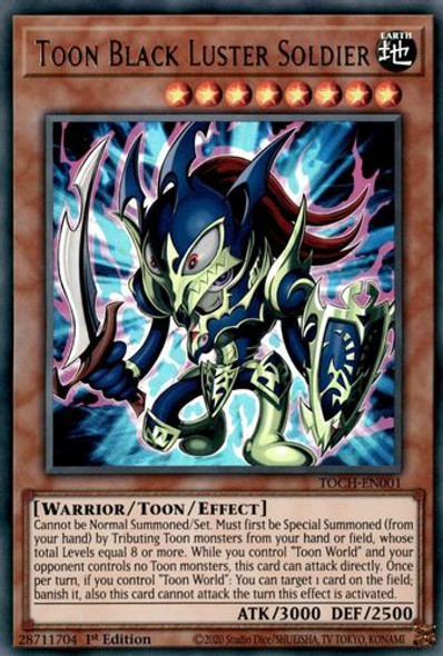 TOCH-EN001 Toon Black Luster Soldier (Ultra Rare) <1st>