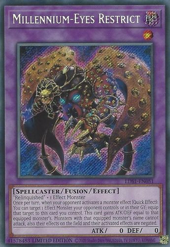 LDS1-EN051 Millennium-Eyes Restrict (Secret Rare) <Ltd>