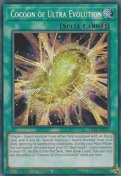 LDS1-EN073 Cocoon of Ultra Evolution (Secret Rare) <Ltd>