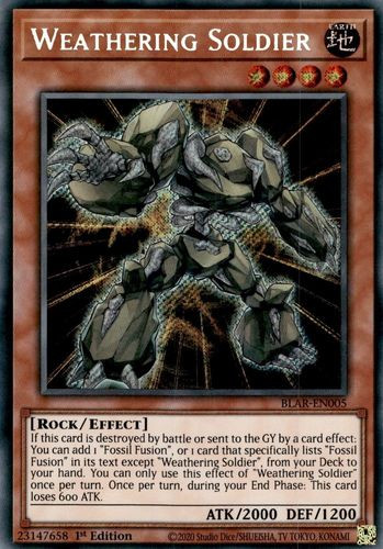 BLAR-EN005 Weathering Soldier (Secret Rare) <1st>