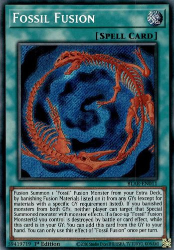 BLAR-EN011 Fossil Fusion (Secret Rare) <1st>