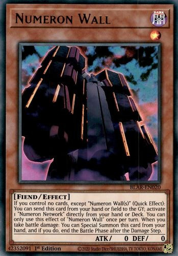 BLAR-EN020 Numeron Wall (Ultra Rare) <1st>