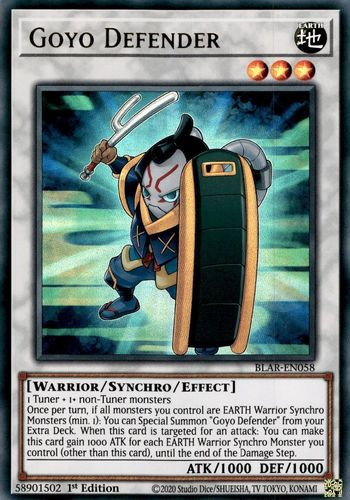 BLAR-EN058 Goyo Defender (Ultra Rare) <1st>