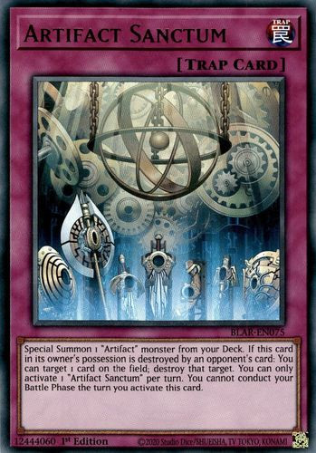 BLAR-EN075 Artifact Sanctum (Ultra Rare) <1st>