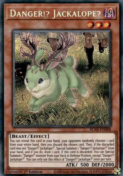 BLAR-EN088 Danger!? Jackalope? (Secret Rare) <1st>