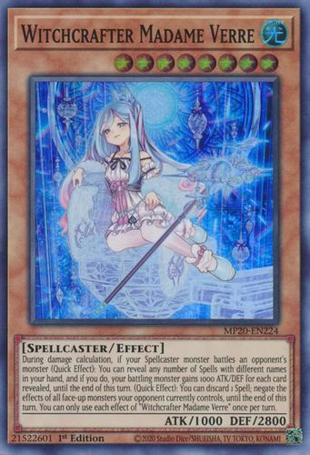 MP20-EN224 Witchcrafter Madame Verre (Super Rare) <1st>